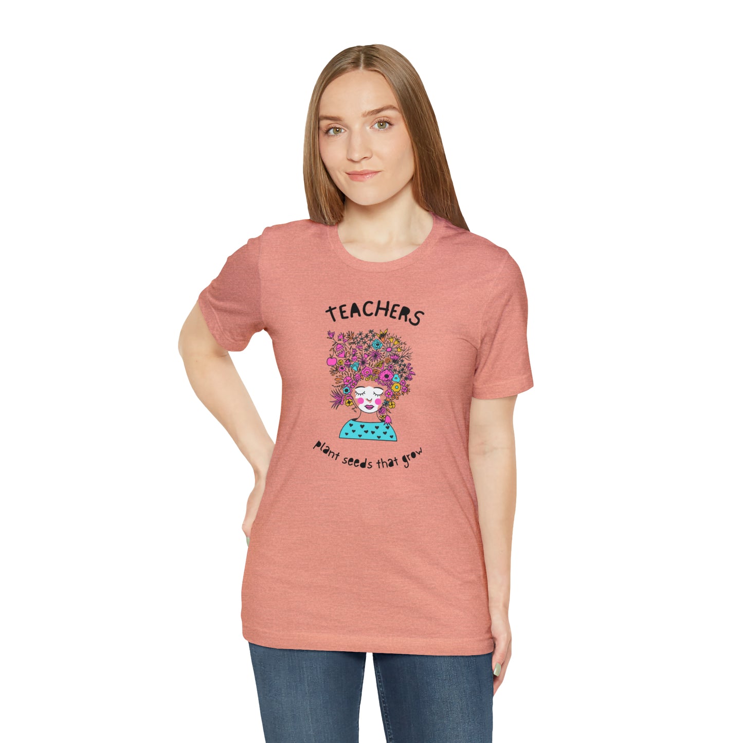 Plant seeds Unisex Jersey Short Sleeve Tee