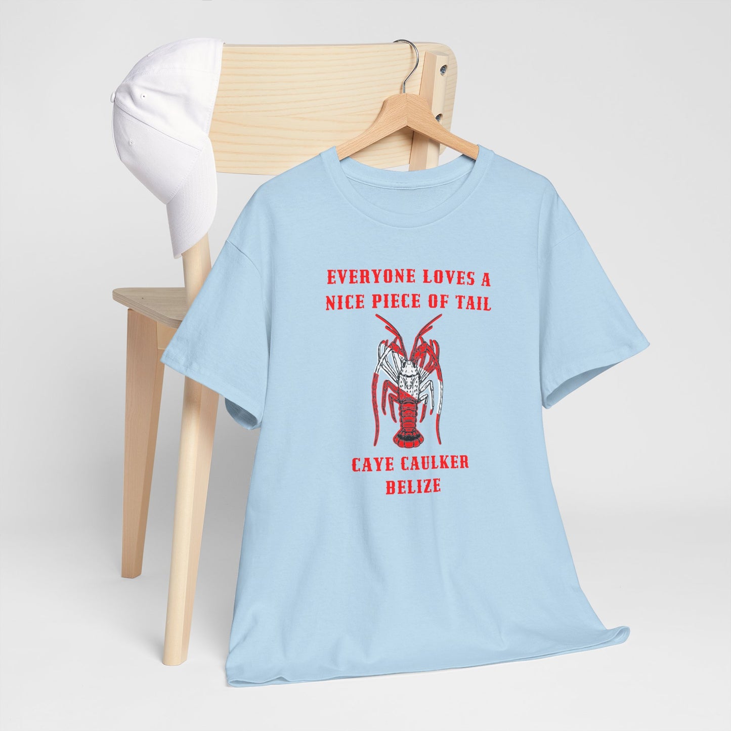 Likes me some tail Unisex Heavy Cotton Tee