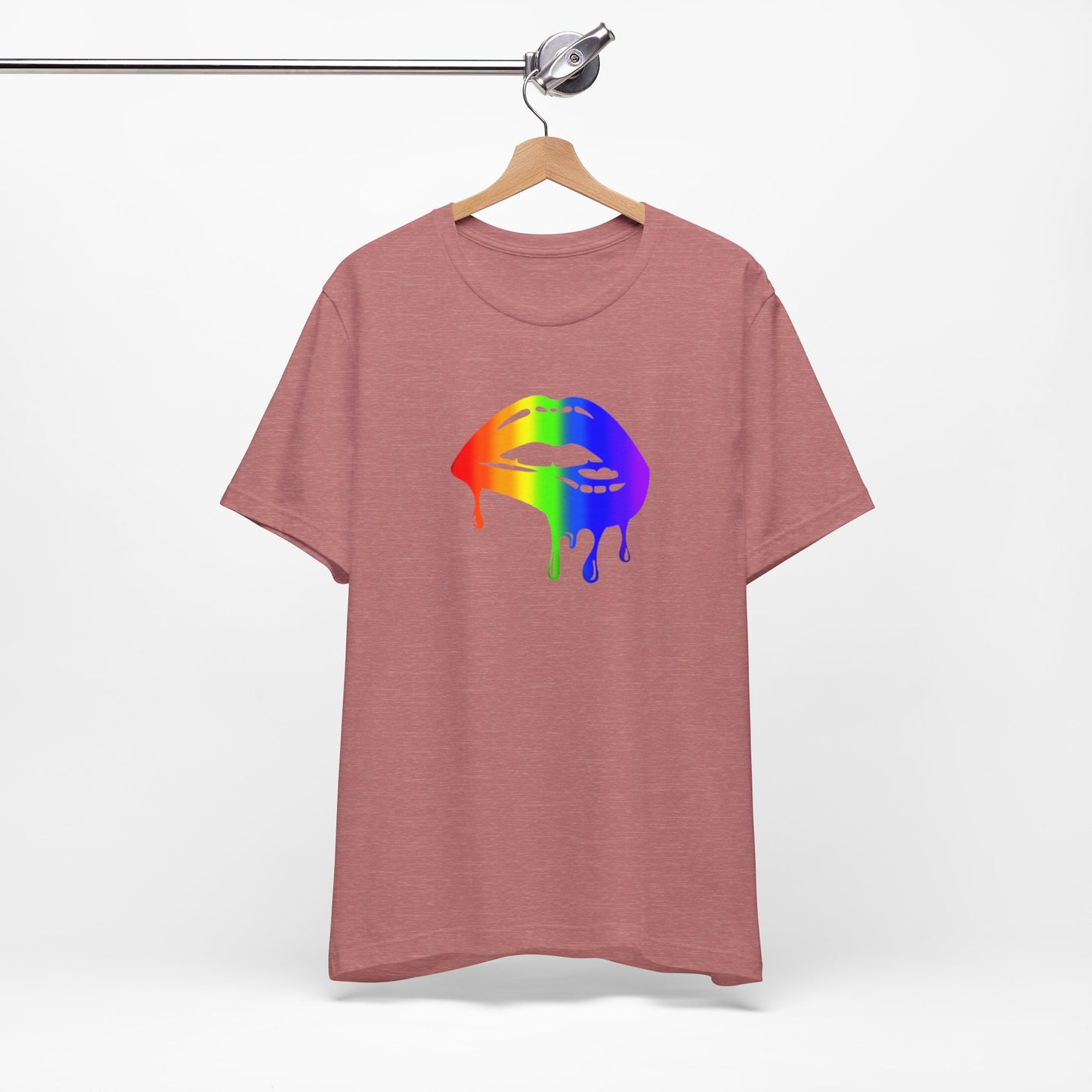 Pride lips Unisex Jersey Short Sleeve Tee