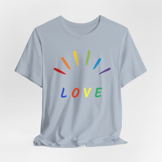 Love Unisex Jersey Short Sleeve Tee