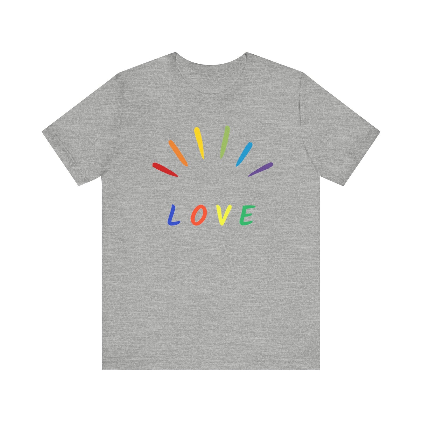 Love Unisex Jersey Short Sleeve Tee