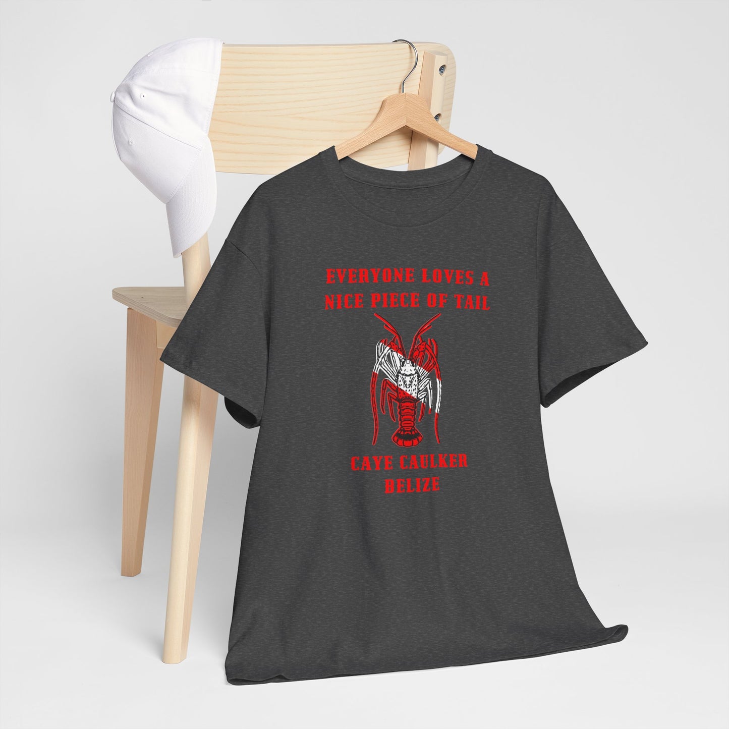 Likes me some tail Unisex Heavy Cotton Tee