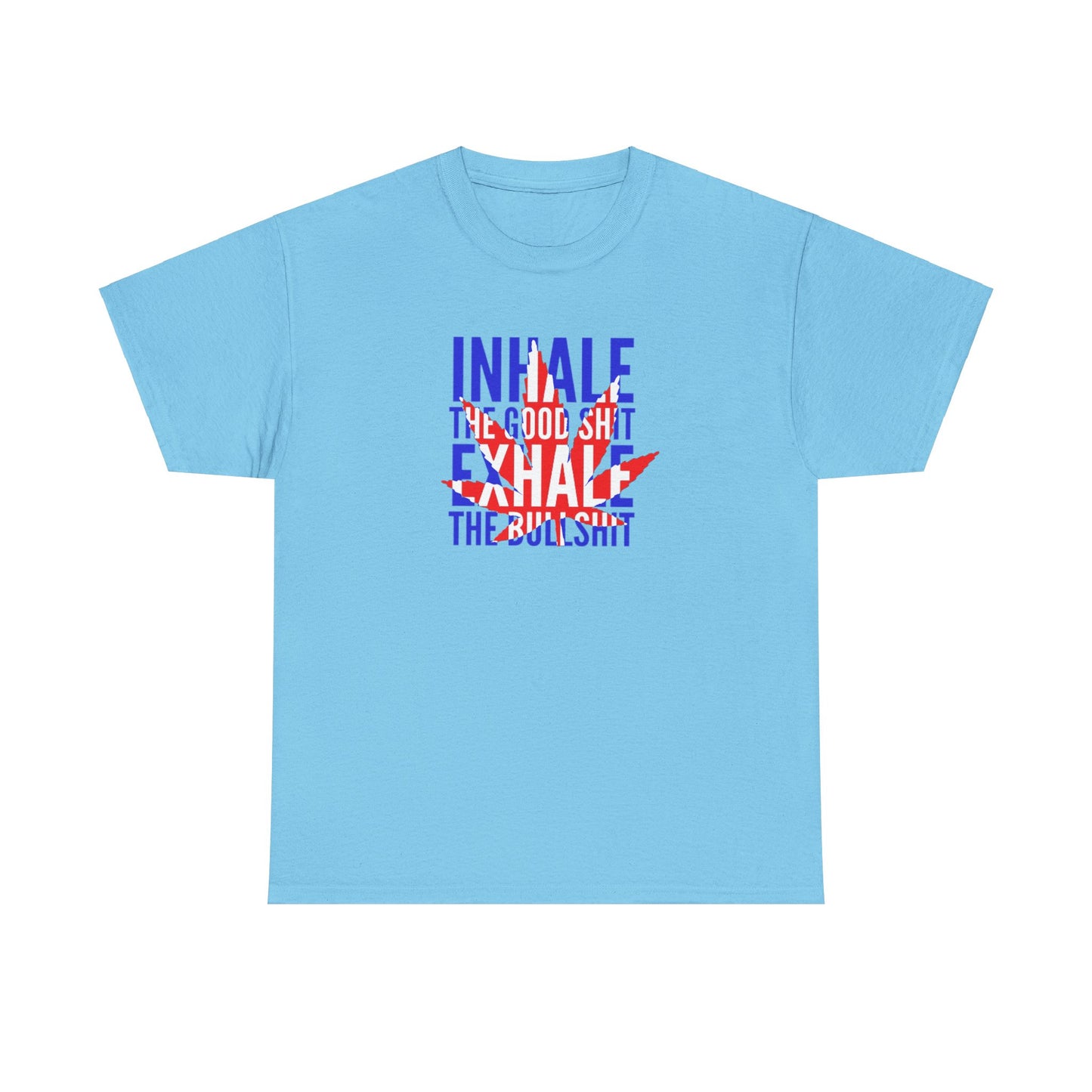 Inhale/ exhale Unisex Heavy Cotton Tee