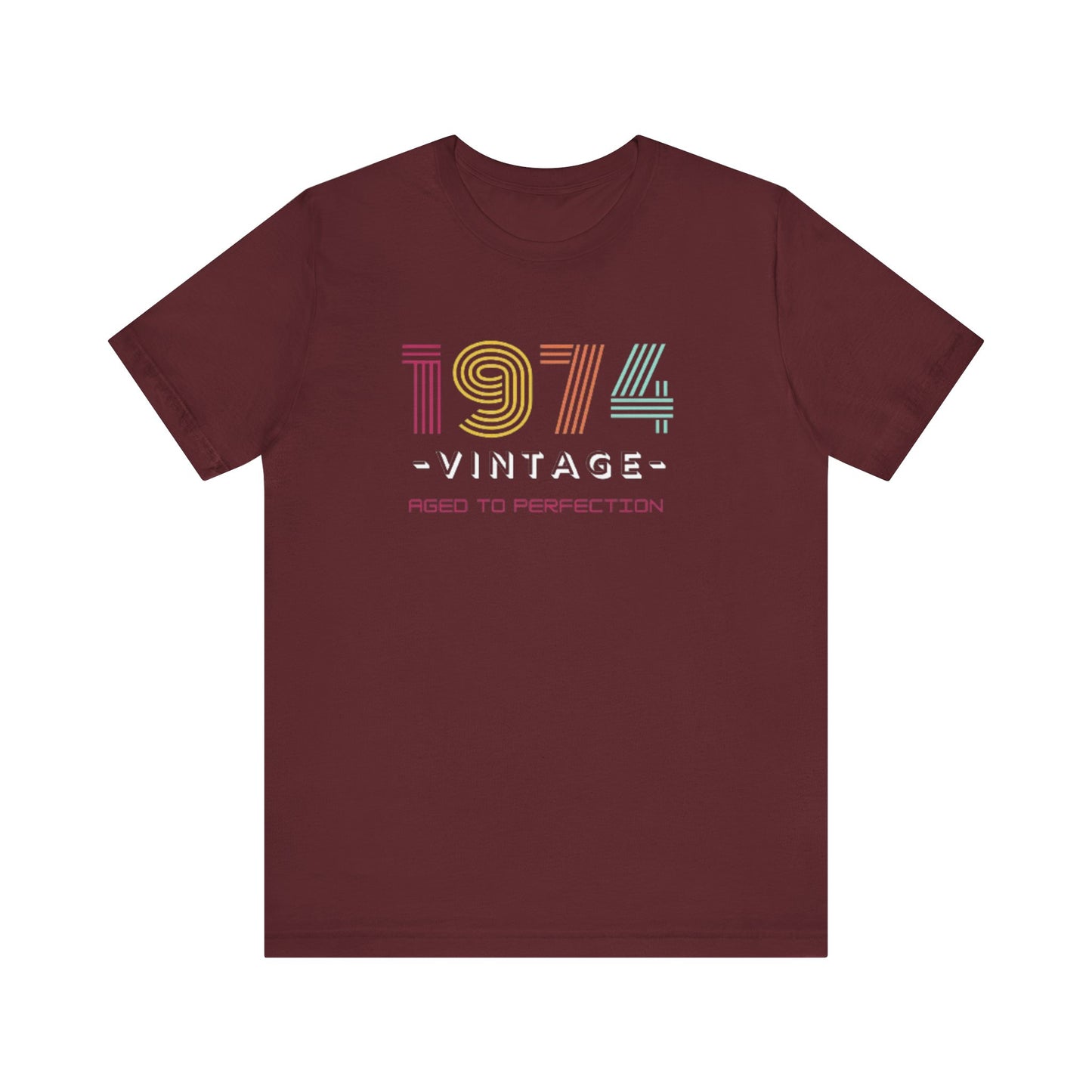 1974 Unisex Jersey Short Sleeve Tee