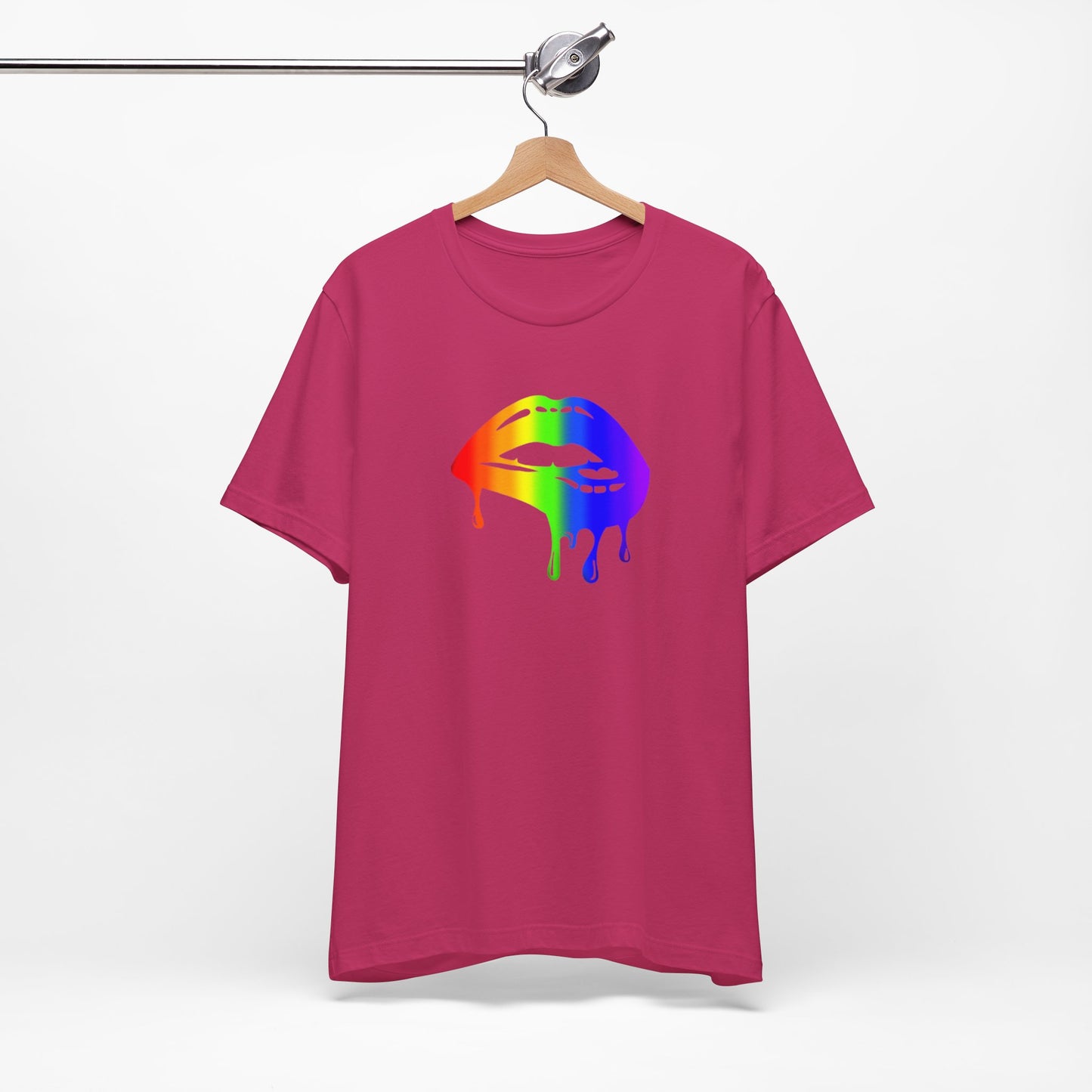Pride lips Unisex Jersey Short Sleeve Tee
