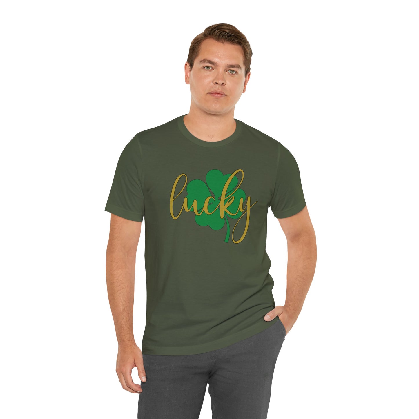 lucky gold Short Sleeve Tee