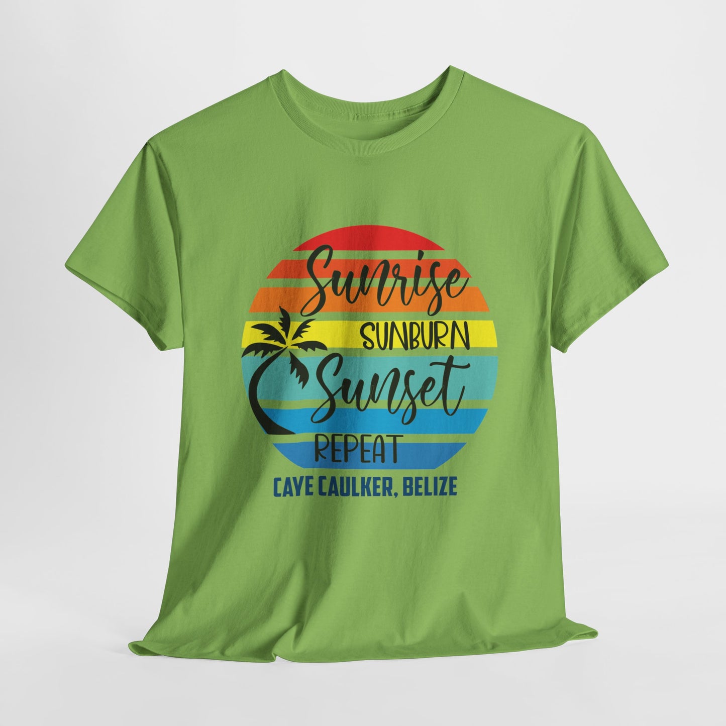 Sunrise Sunset Tropical Tee CC Belize