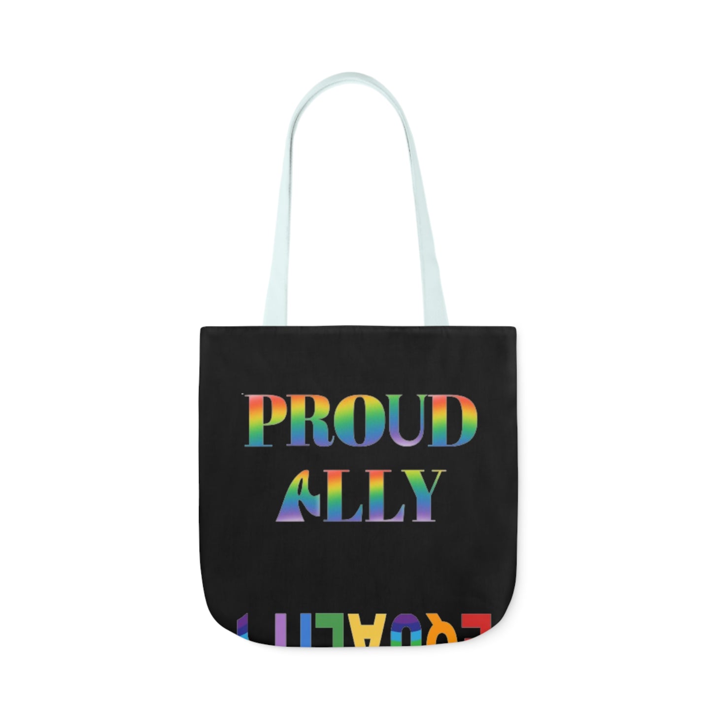 Proud Ally Canvas Tote Bag, 5-Color Straps