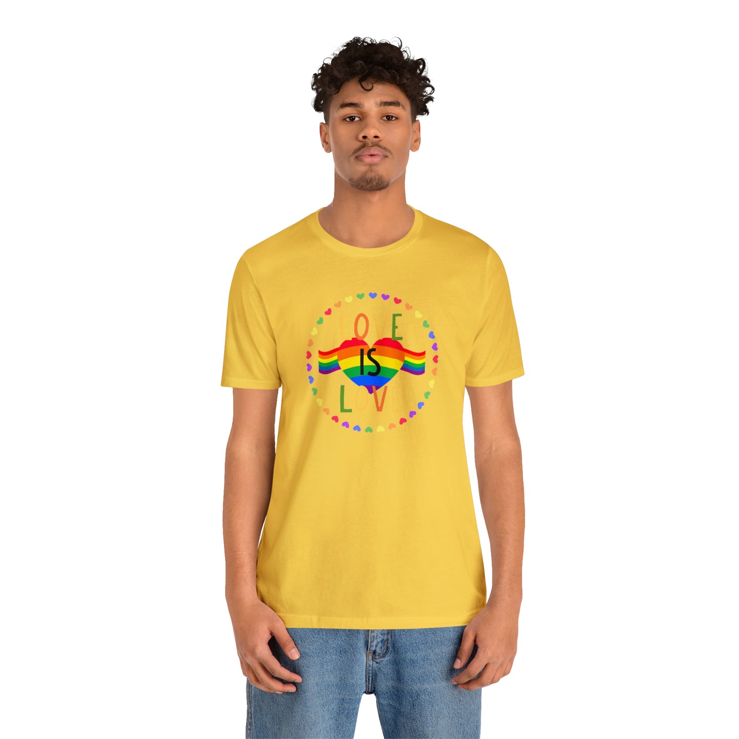 Love Unisex Jersey Short Sleeve Tee