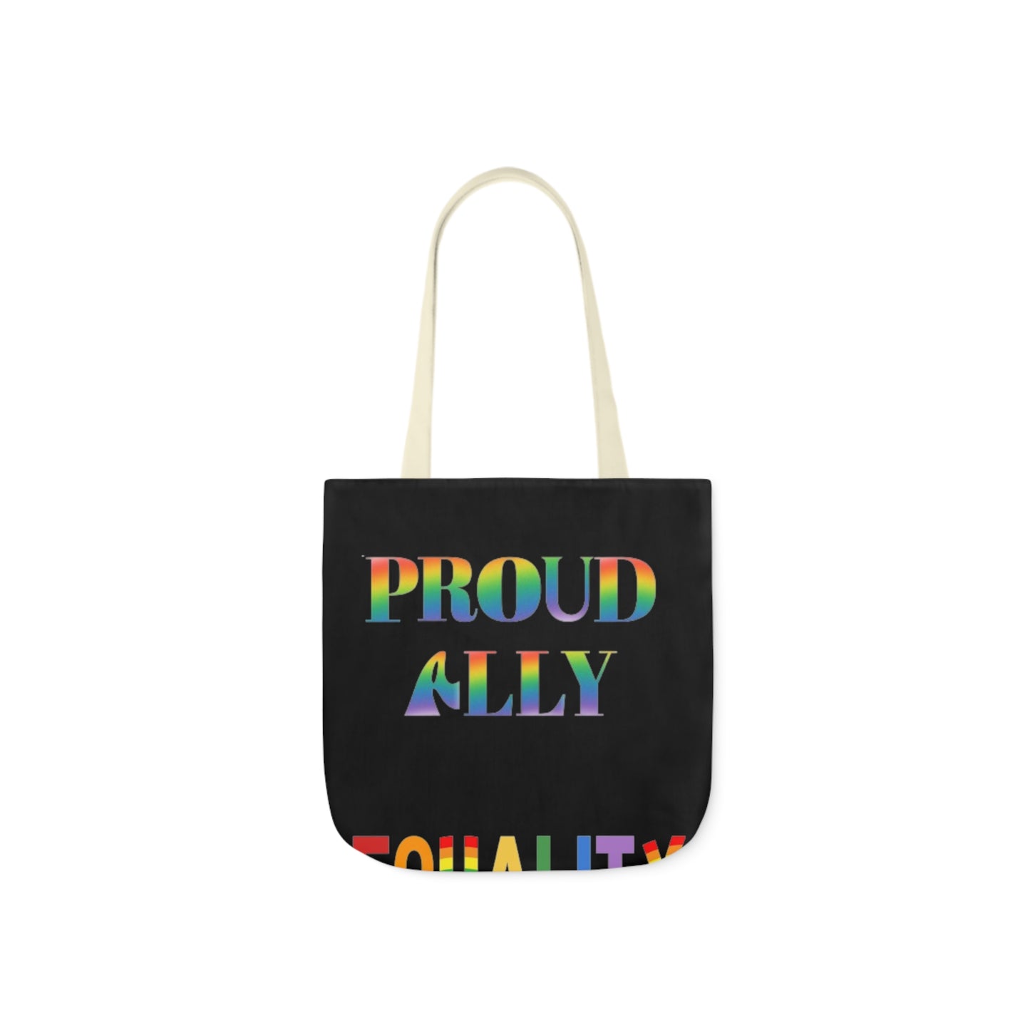 Proud Ally Canvas Tote Bag, 5-Color Straps