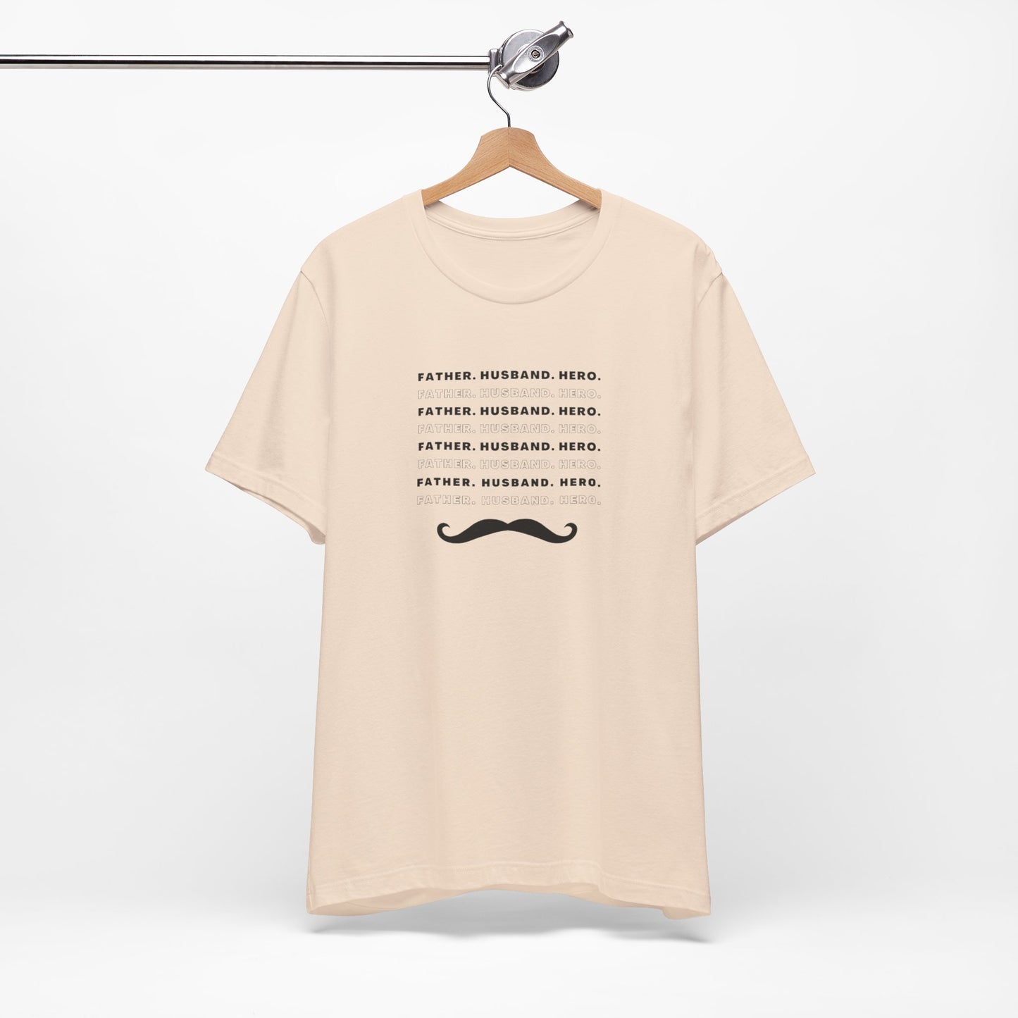 Moustache Unisex Jersey Short Sleeve Tee