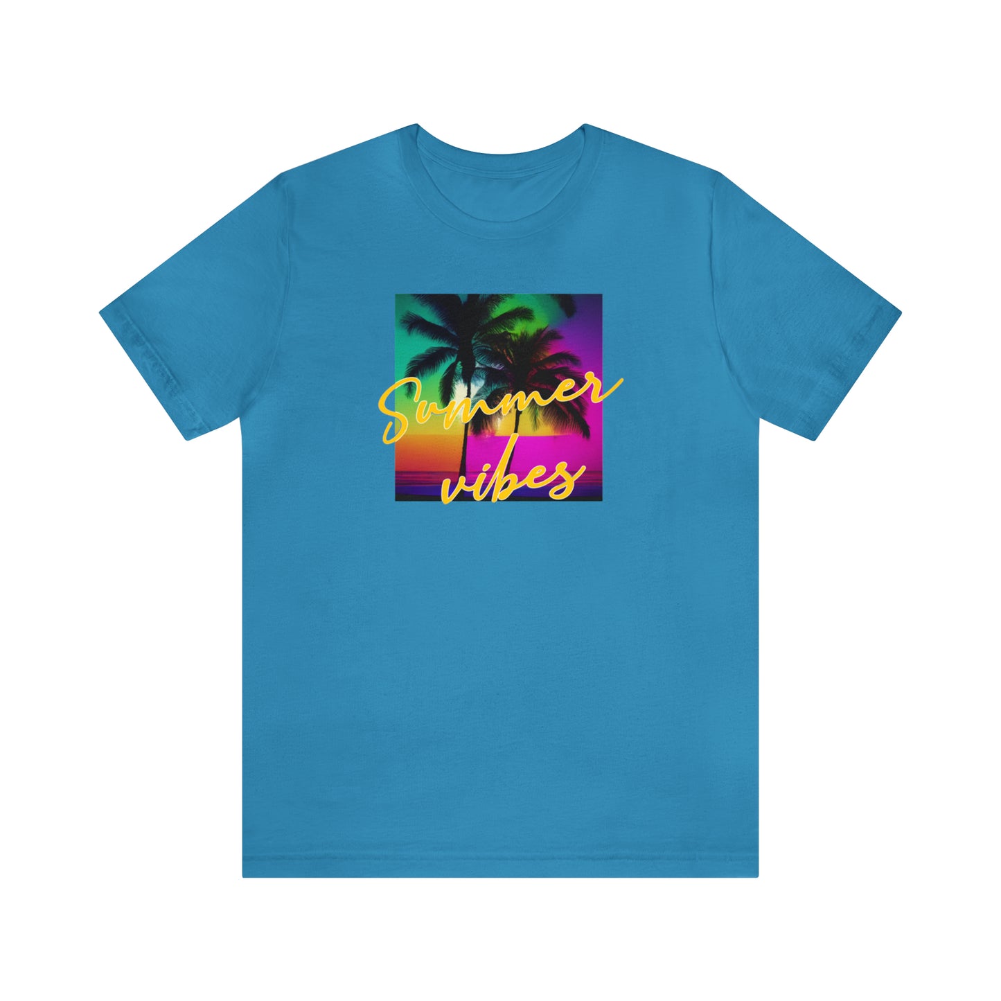 Summer Color Unisex Jersey Short Sleeve Tee