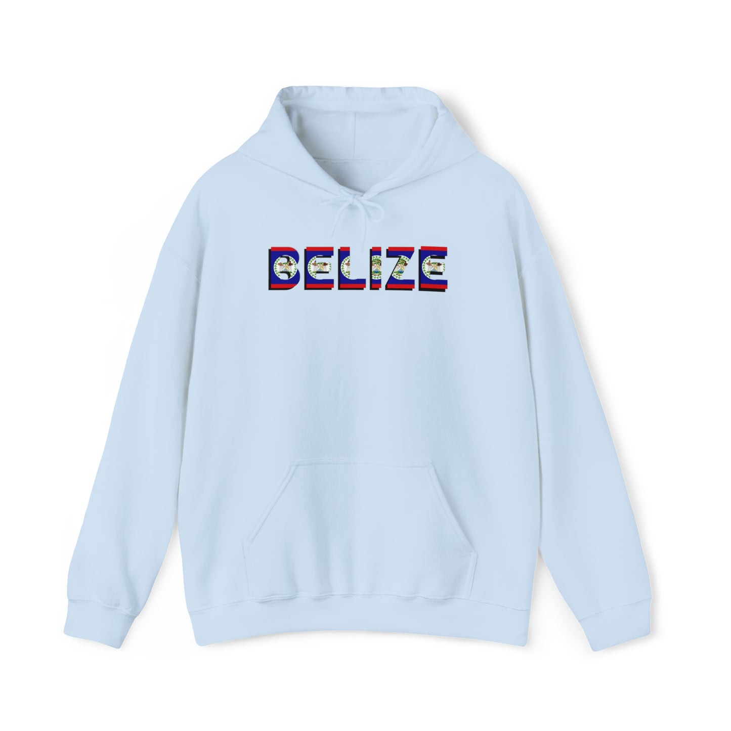 Belize flag Unisex Heavy Blend™ Hooded Sweatshirt