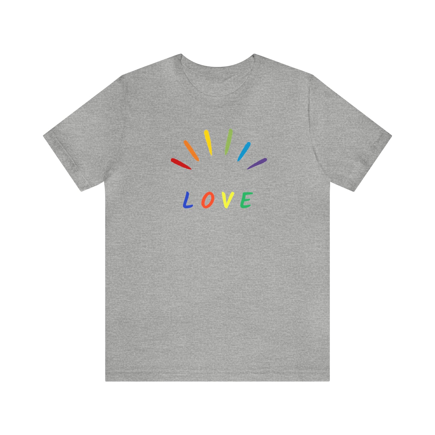 Love Unisex Jersey Short Sleeve Tee