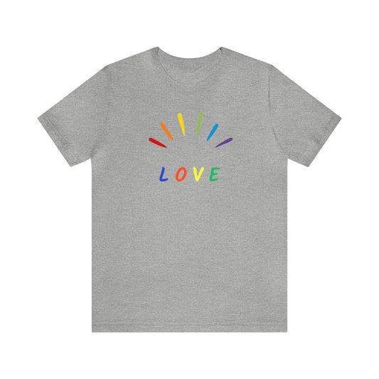 Love Unisex Jersey Short Sleeve Tee