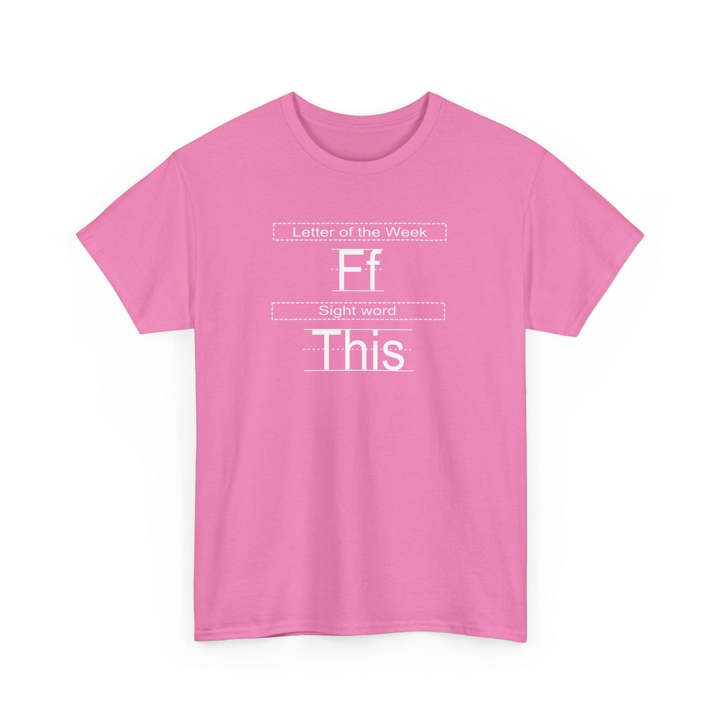 Sight Words Unisex Heavy Cotton Tee