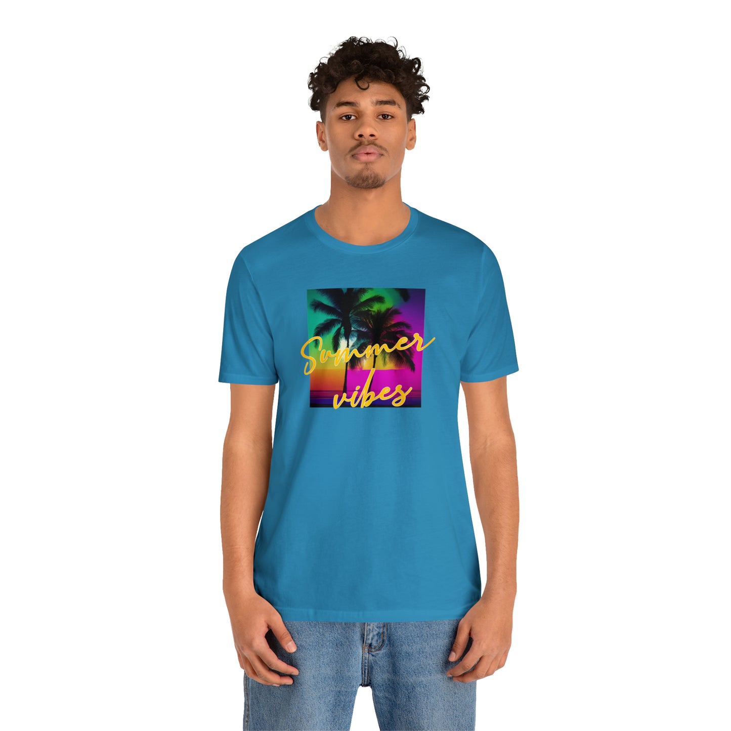 Summer Color Unisex Jersey Short Sleeve Tee