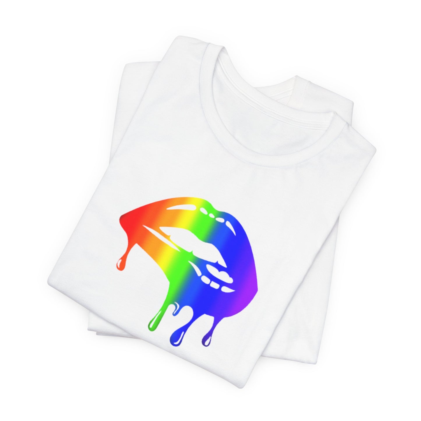 Pride lips Unisex Jersey Short Sleeve Tee