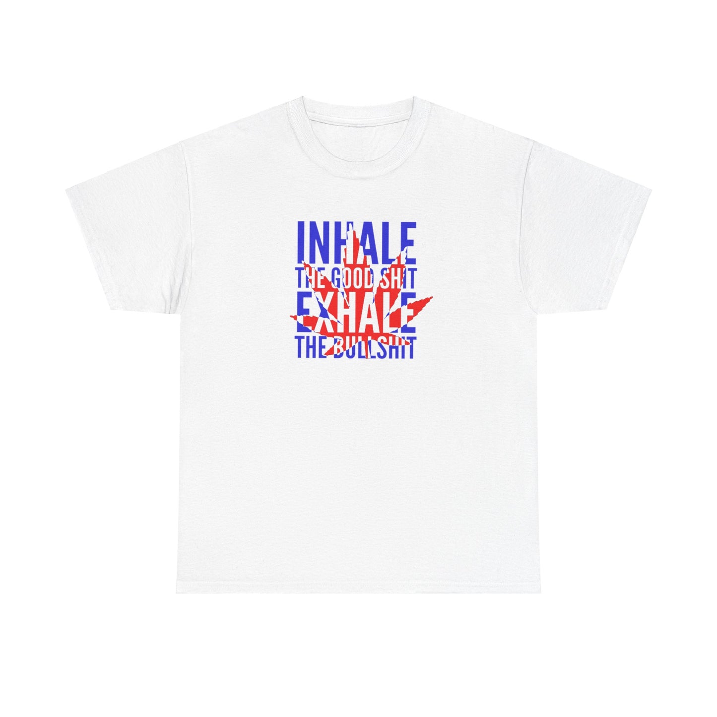 Inhale/ exhale Unisex Heavy Cotton Tee