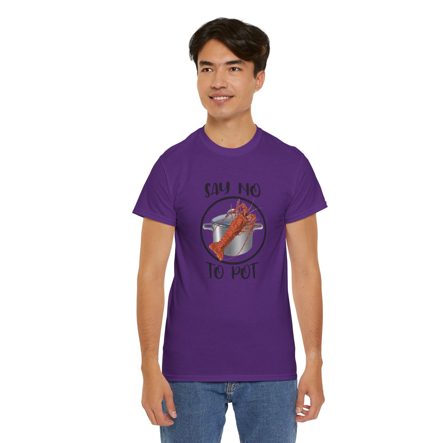 Say No to Pot Unisex Heavy Cotton Tee