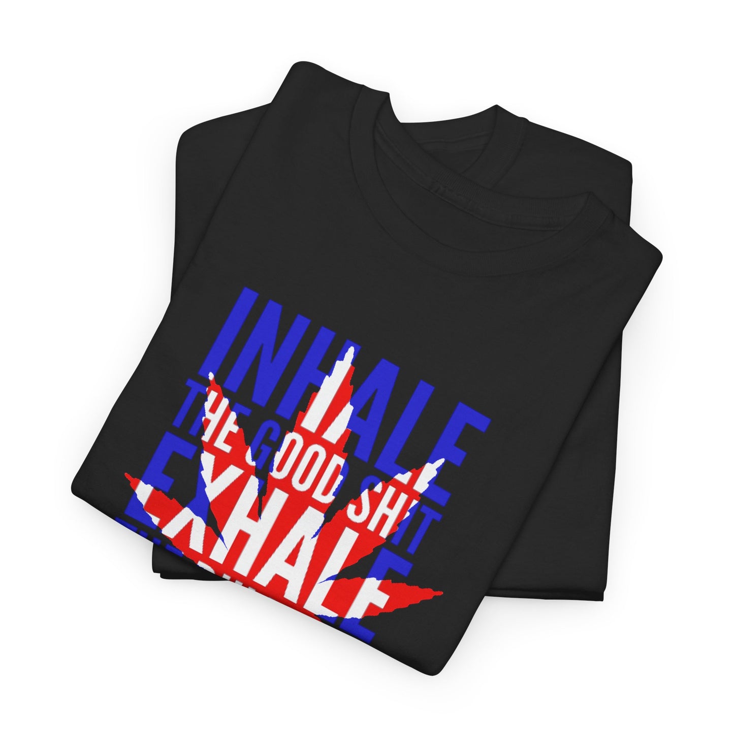 Inhale/ exhale Unisex Heavy Cotton Tee