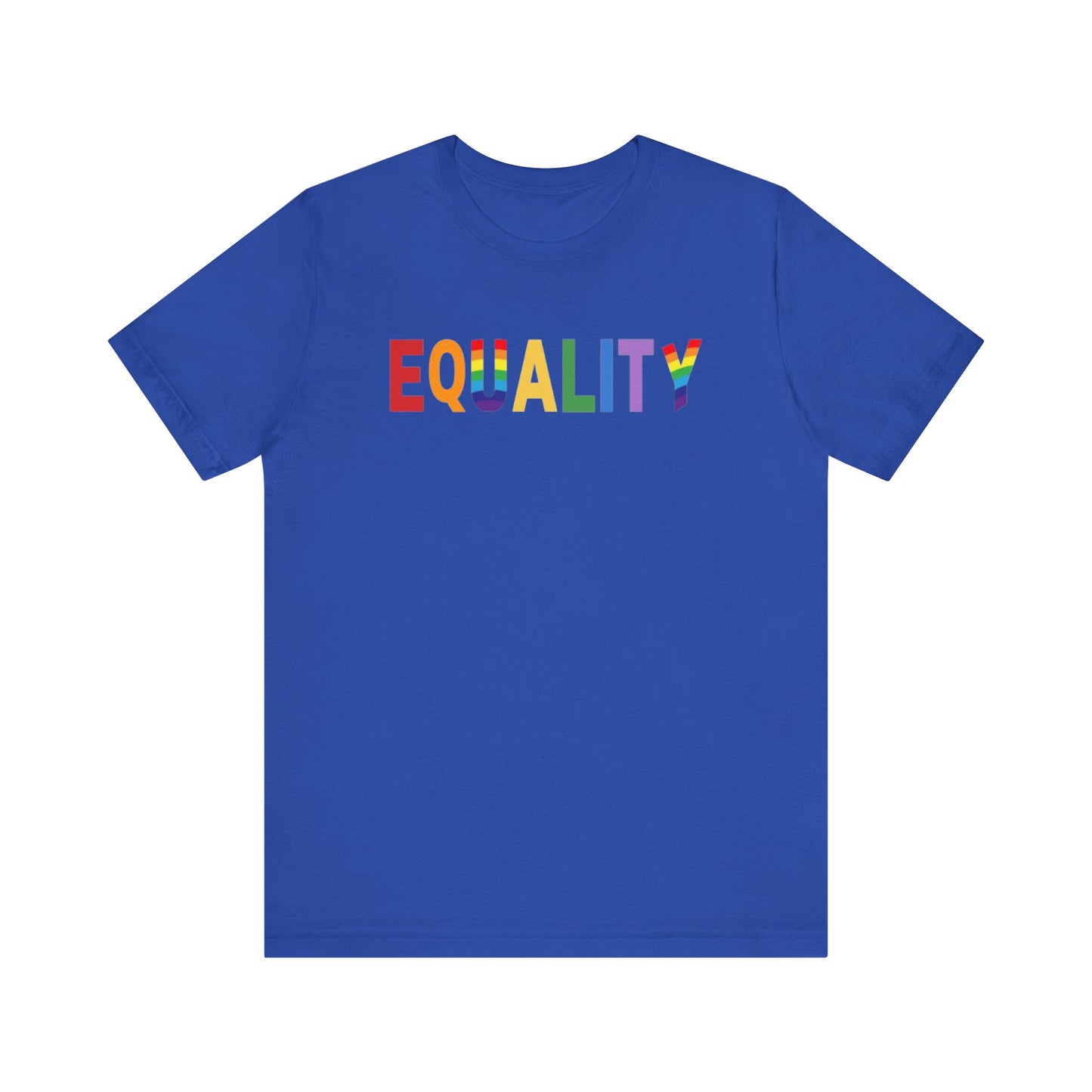 EQUALITY Unisex Jersey Short Sleeve Tee