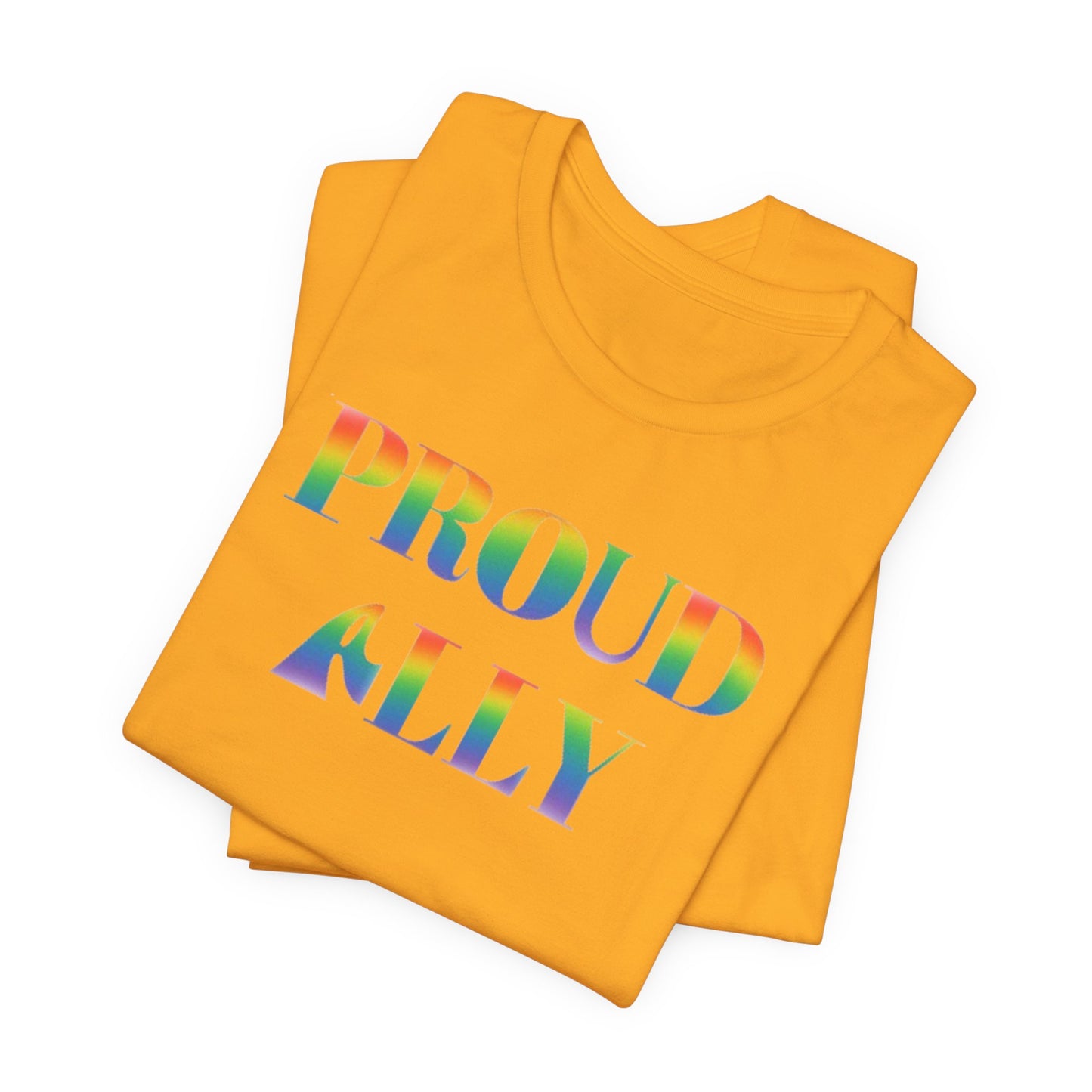 Proud Ally Unisex Jersey Short Sleeve Tee