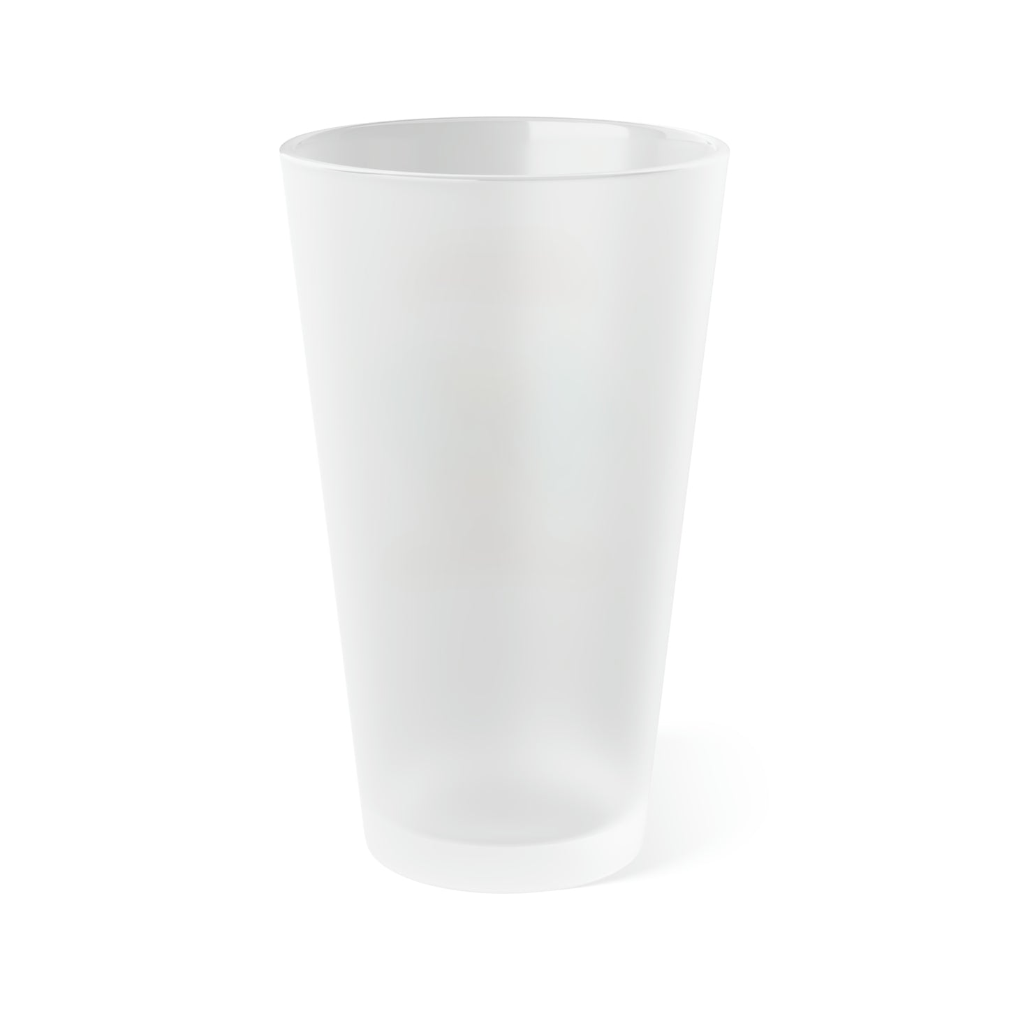 Belize Drinking Team Frosted Pint Glass, 16oz