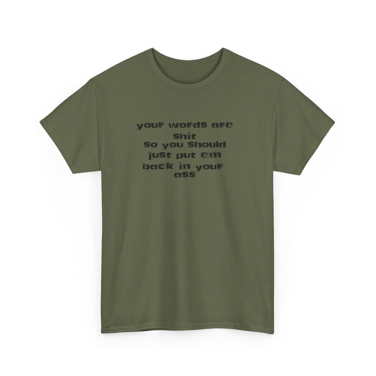 Put your words back  Tee