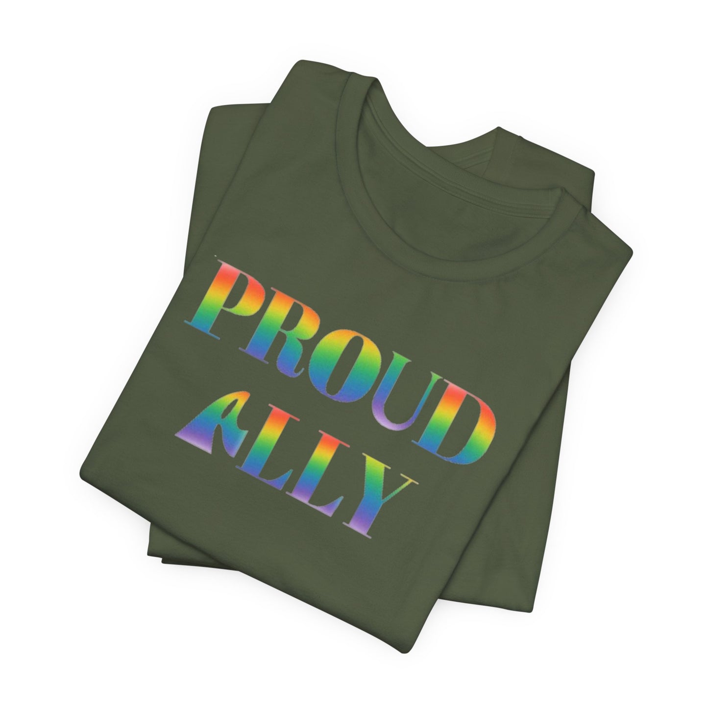 Proud Ally Unisex Jersey Short Sleeve Tee