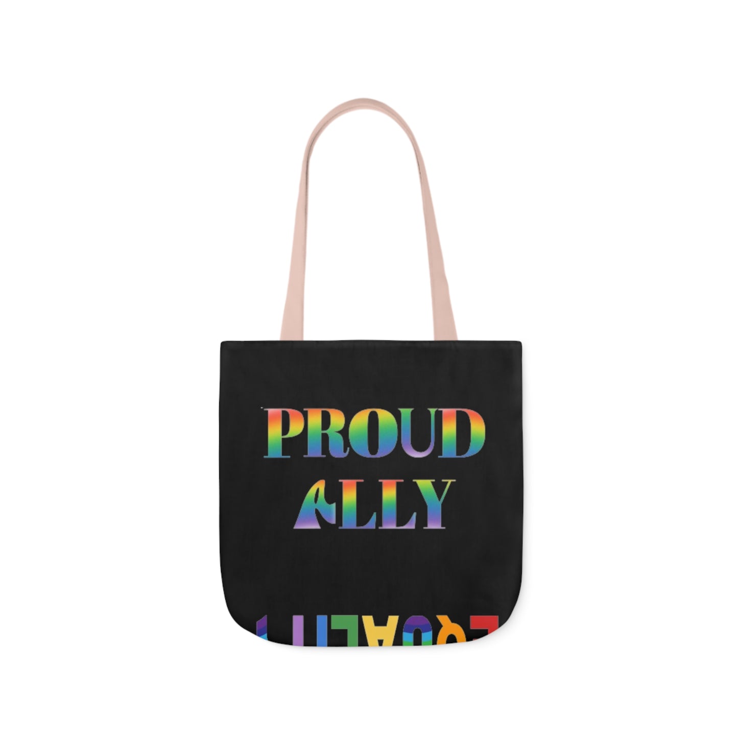 Proud Ally Canvas Tote Bag, 5-Color Straps