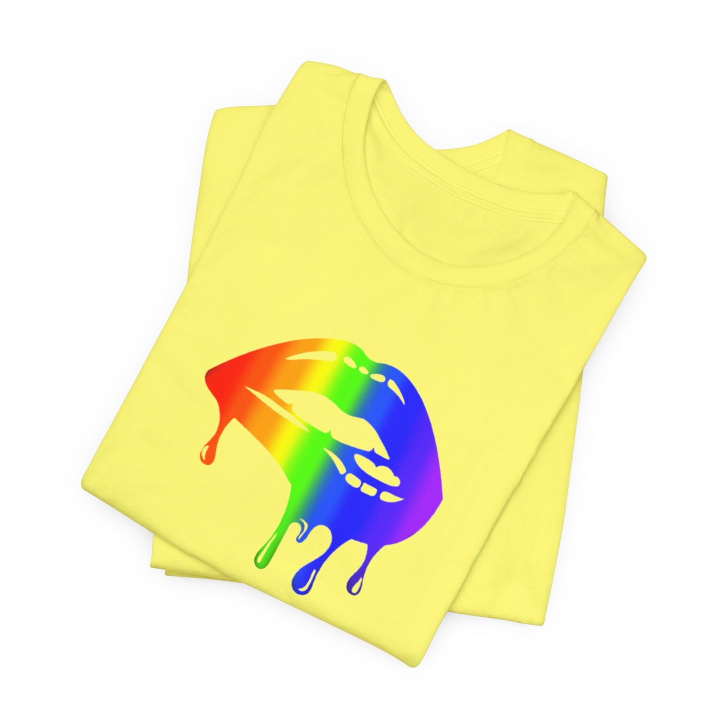 Pride lips Unisex Jersey Short Sleeve Tee