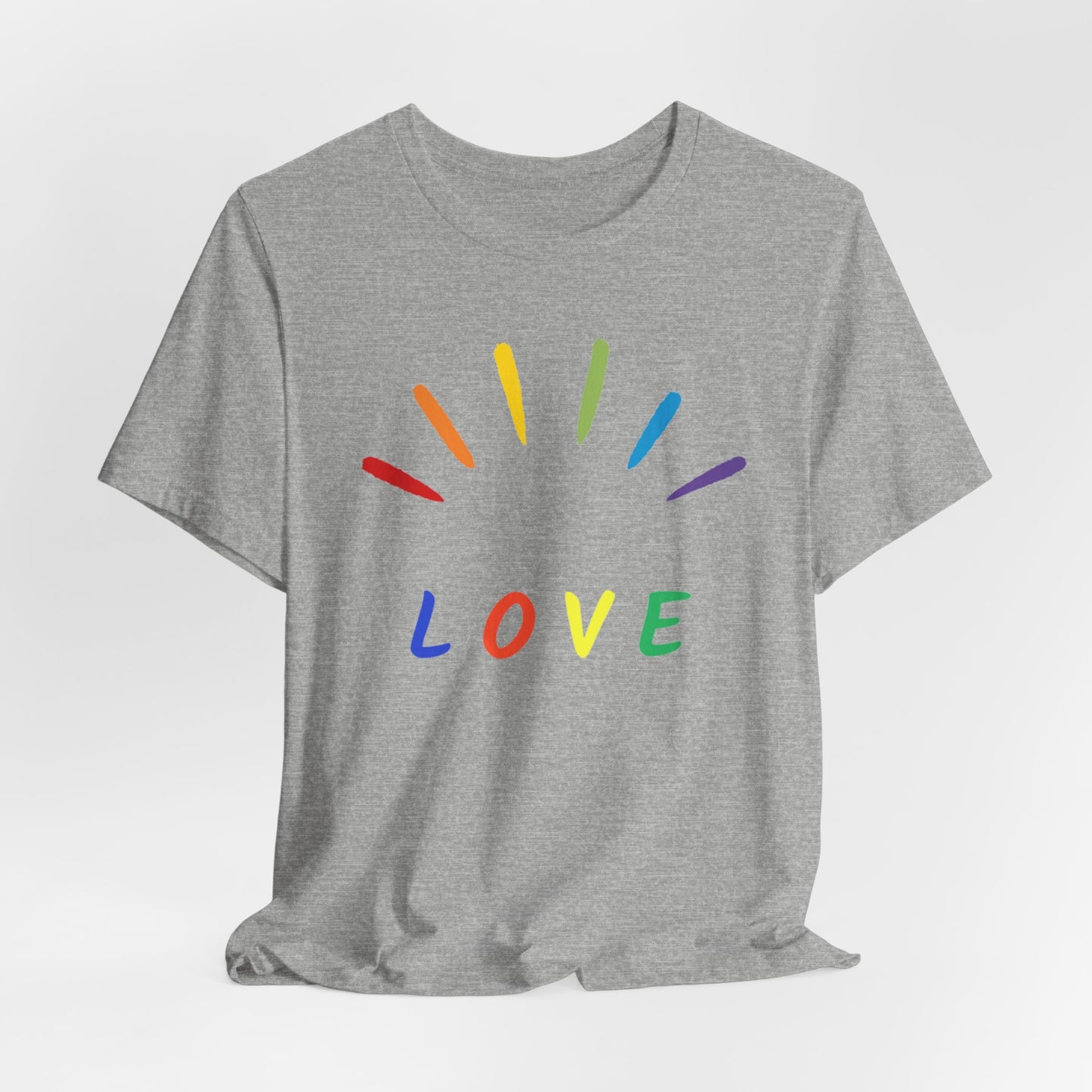 Love Unisex Jersey Short Sleeve Tee