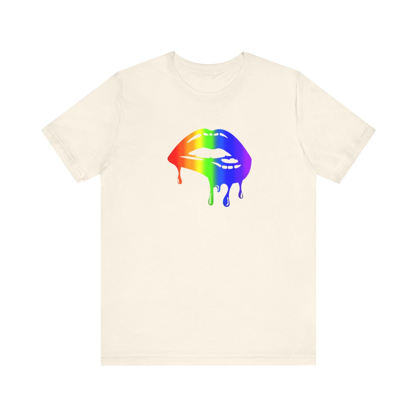 Pride lips Unisex Jersey Short Sleeve Tee