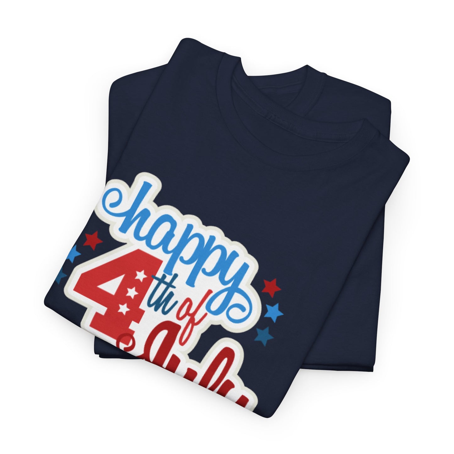 Happy 4th Unisex Heavy Cotton Tee