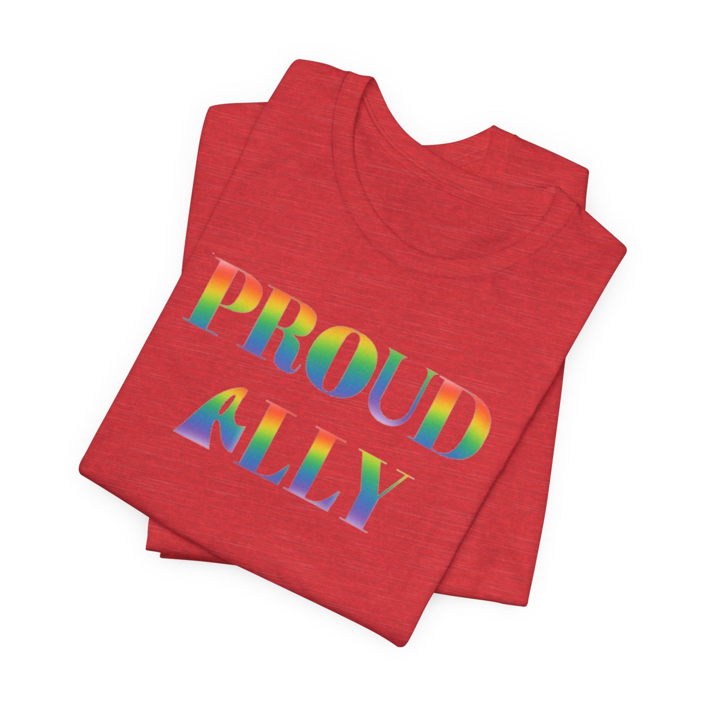 Proud Ally Unisex Jersey Short Sleeve Tee