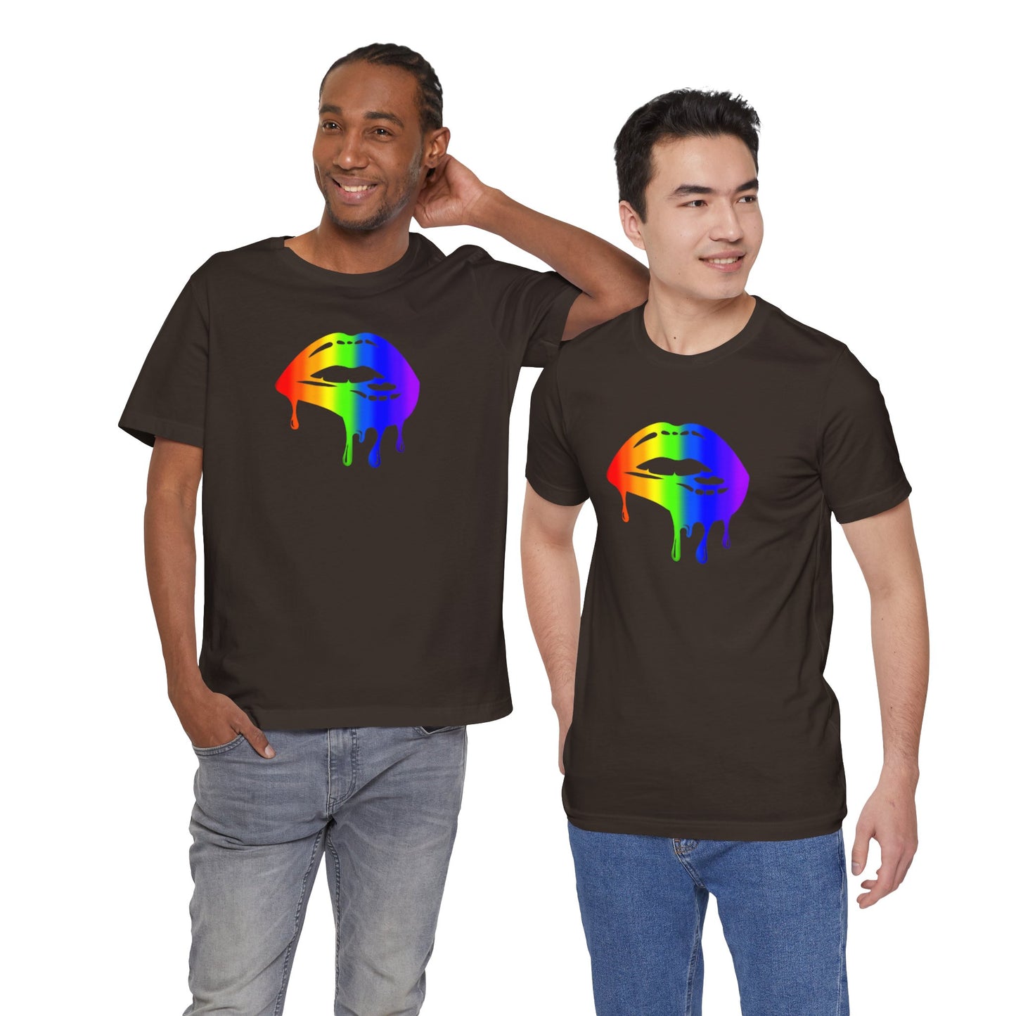 Pride lips Unisex Jersey Short Sleeve Tee
