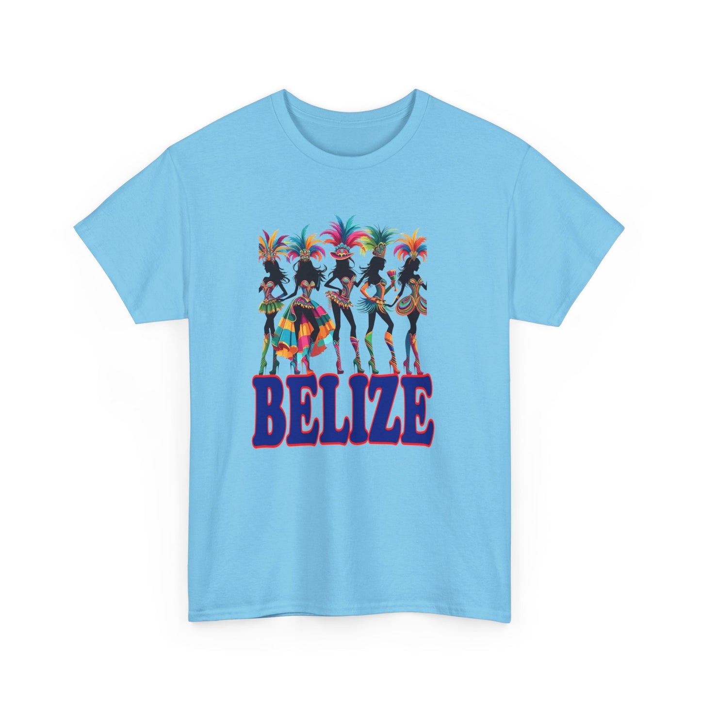 Belize Carnival Vibes Unisex Heavy Cotton Tee