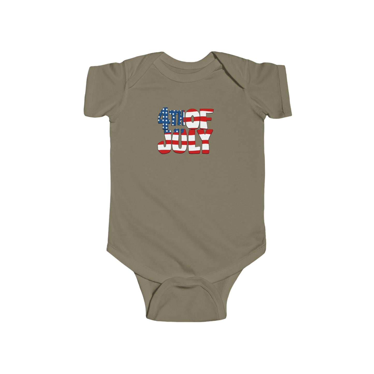 $th of July Infant Fine Jersey Bodysuit