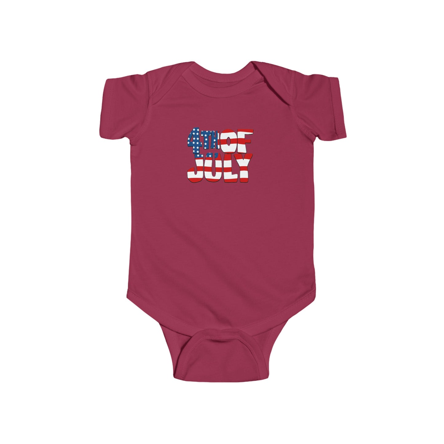 $th of July Infant Fine Jersey Bodysuit