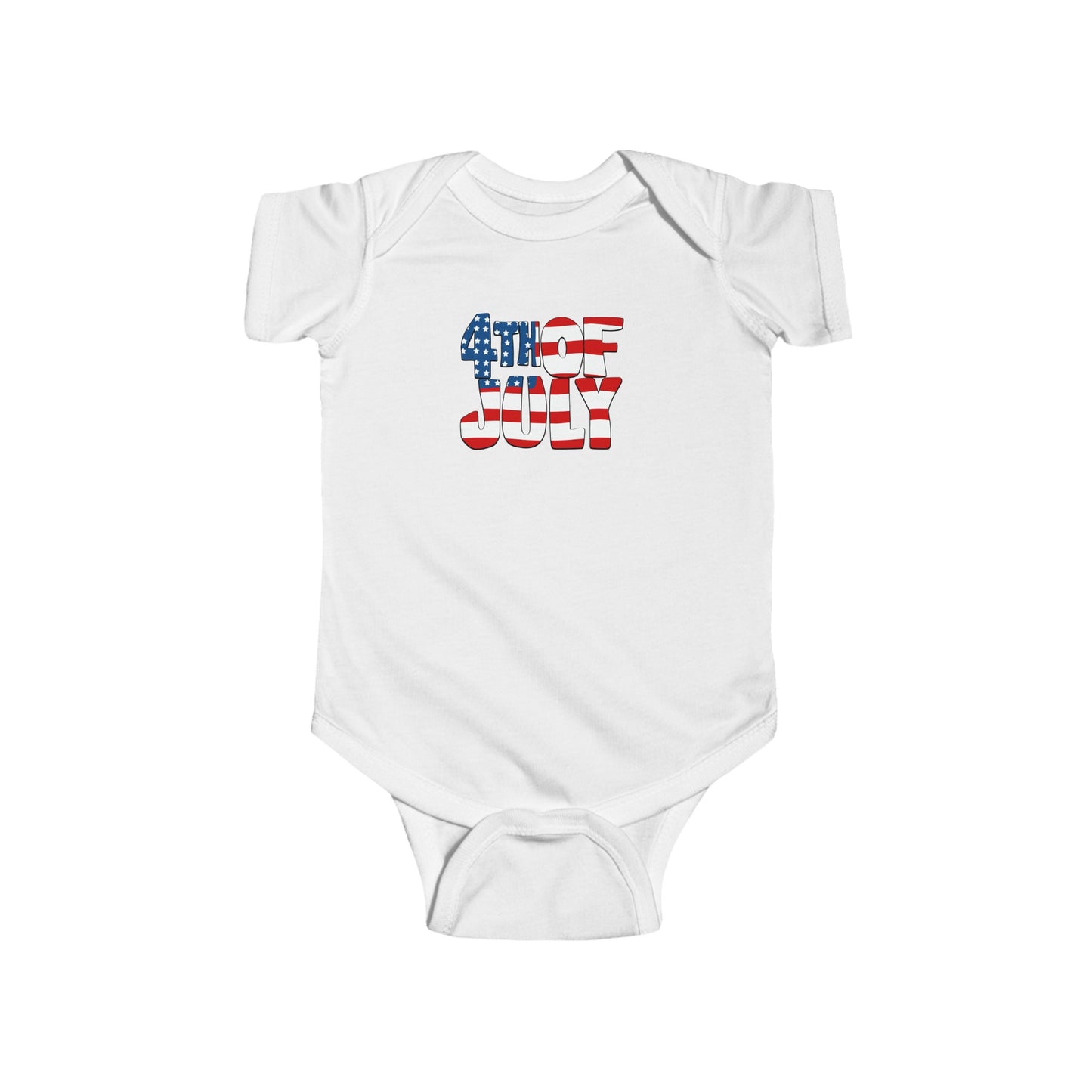 $th of July Infant Fine Jersey Bodysuit