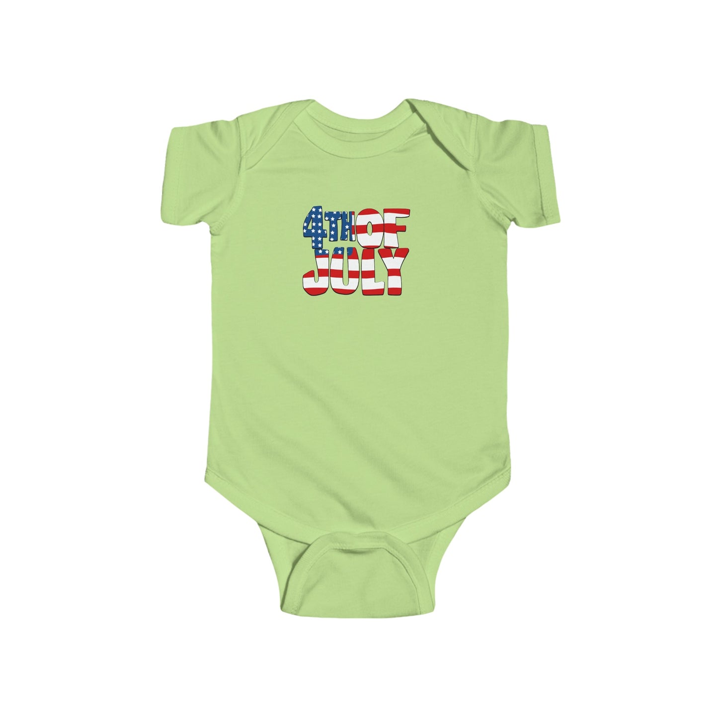 $th of July Infant Fine Jersey Bodysuit