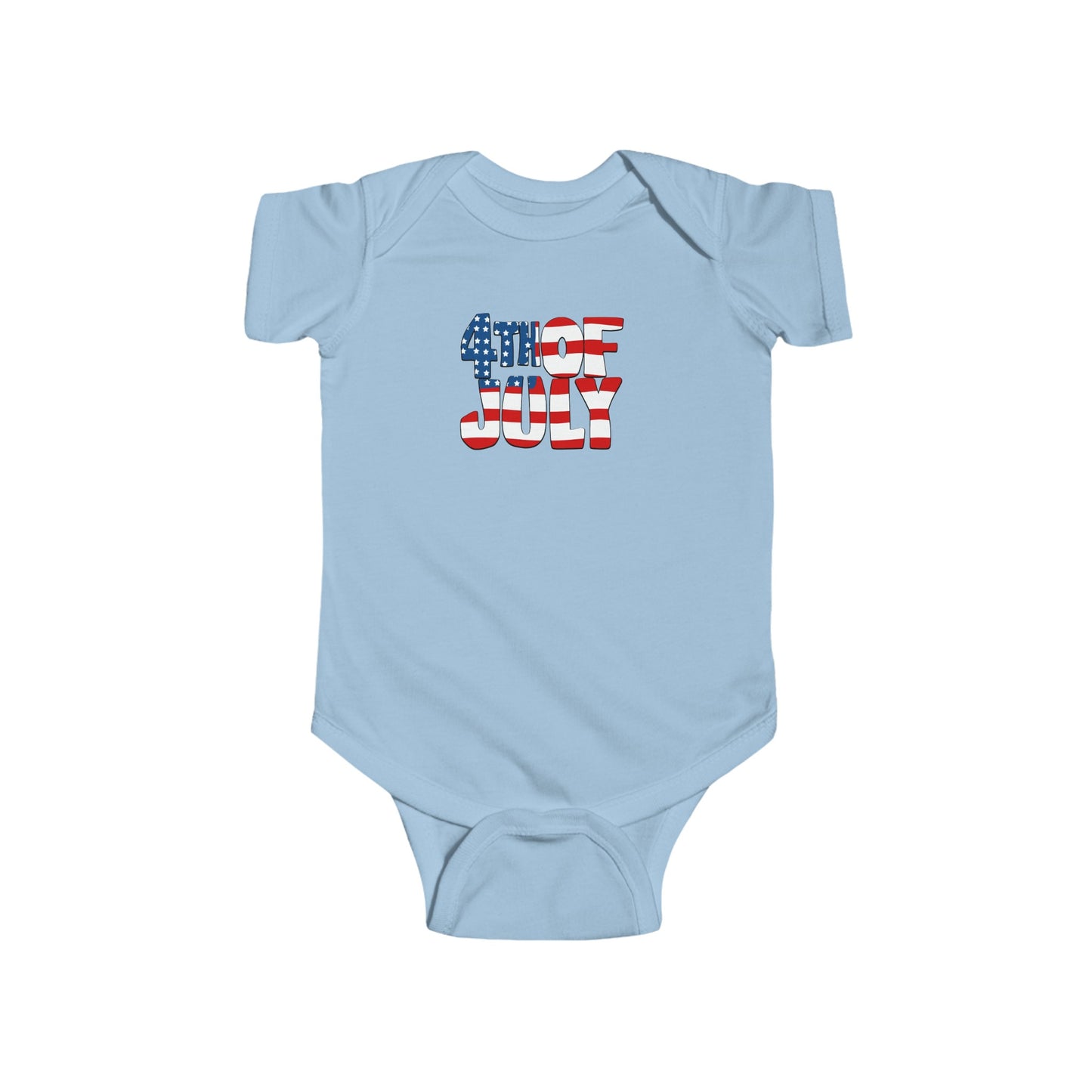 $th of July Infant Fine Jersey Bodysuit