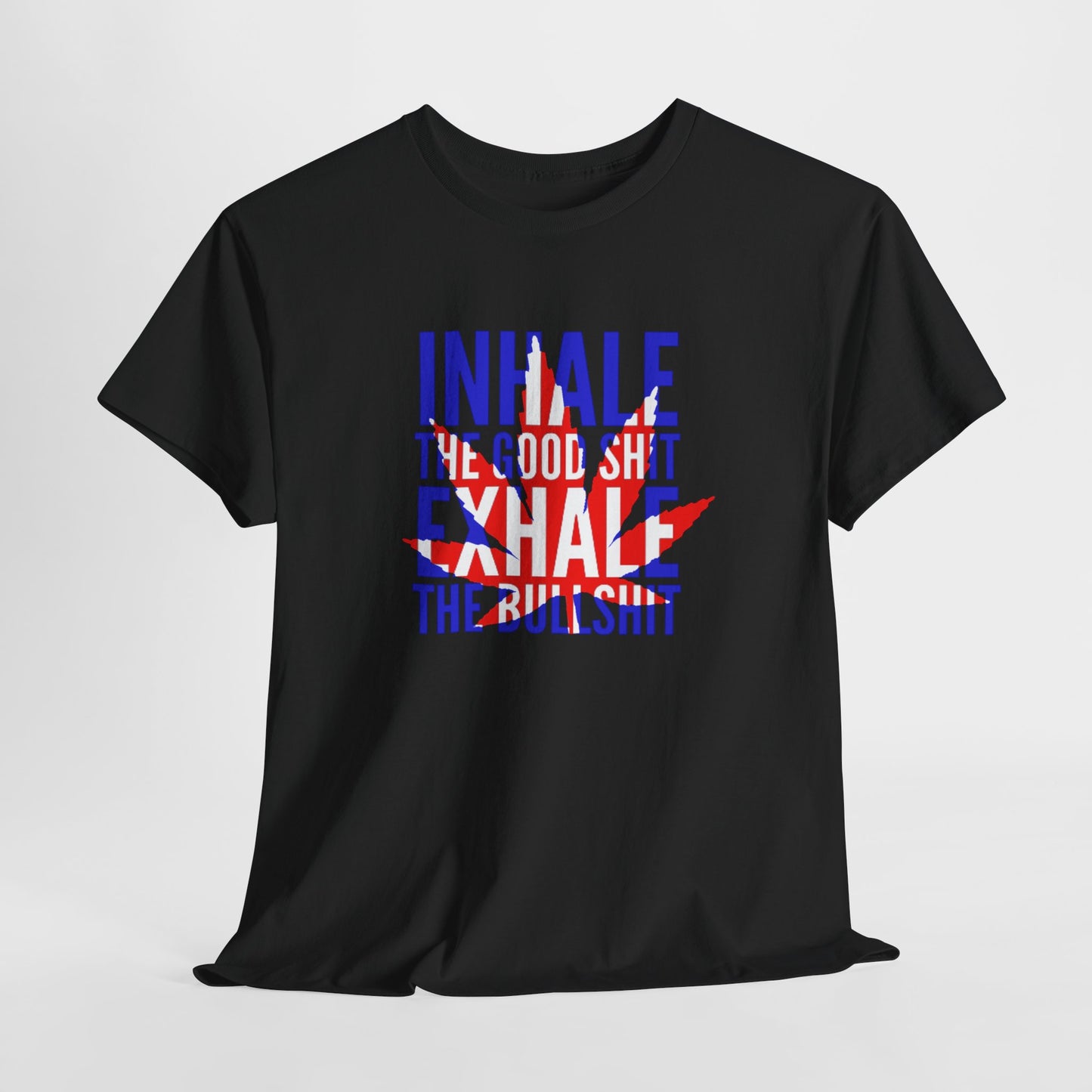 Inhale/ exhale Unisex Heavy Cotton Tee
