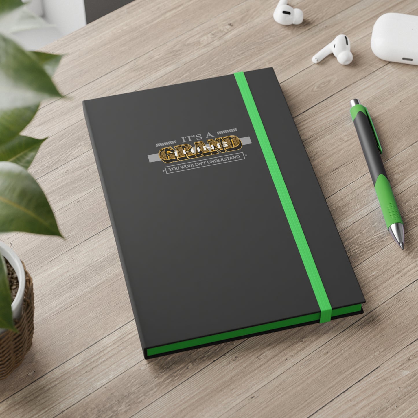 Grand Life Color Contrast Notebook - Ruled