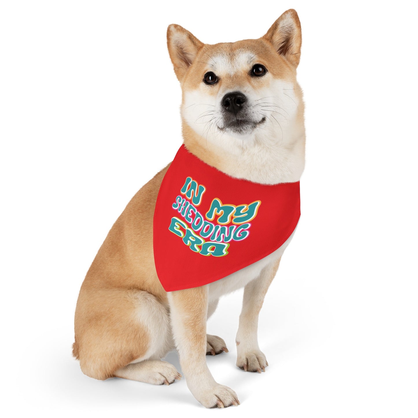 In My Shedding Era Pet Bandana Collar