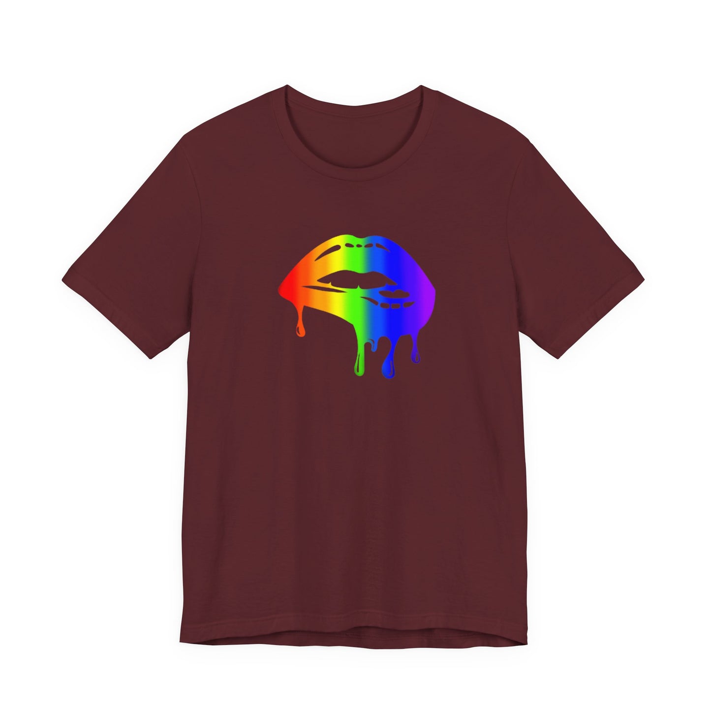 Pride lips Unisex Jersey Short Sleeve Tee