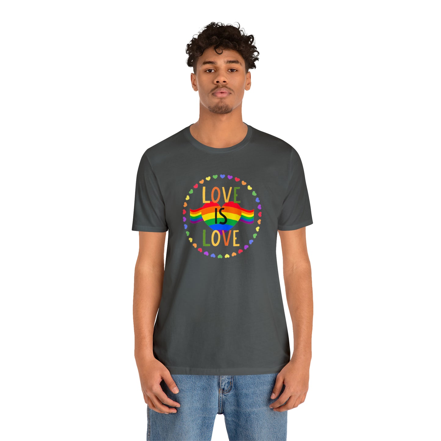 Love Unisex Jersey Short Sleeve Tee