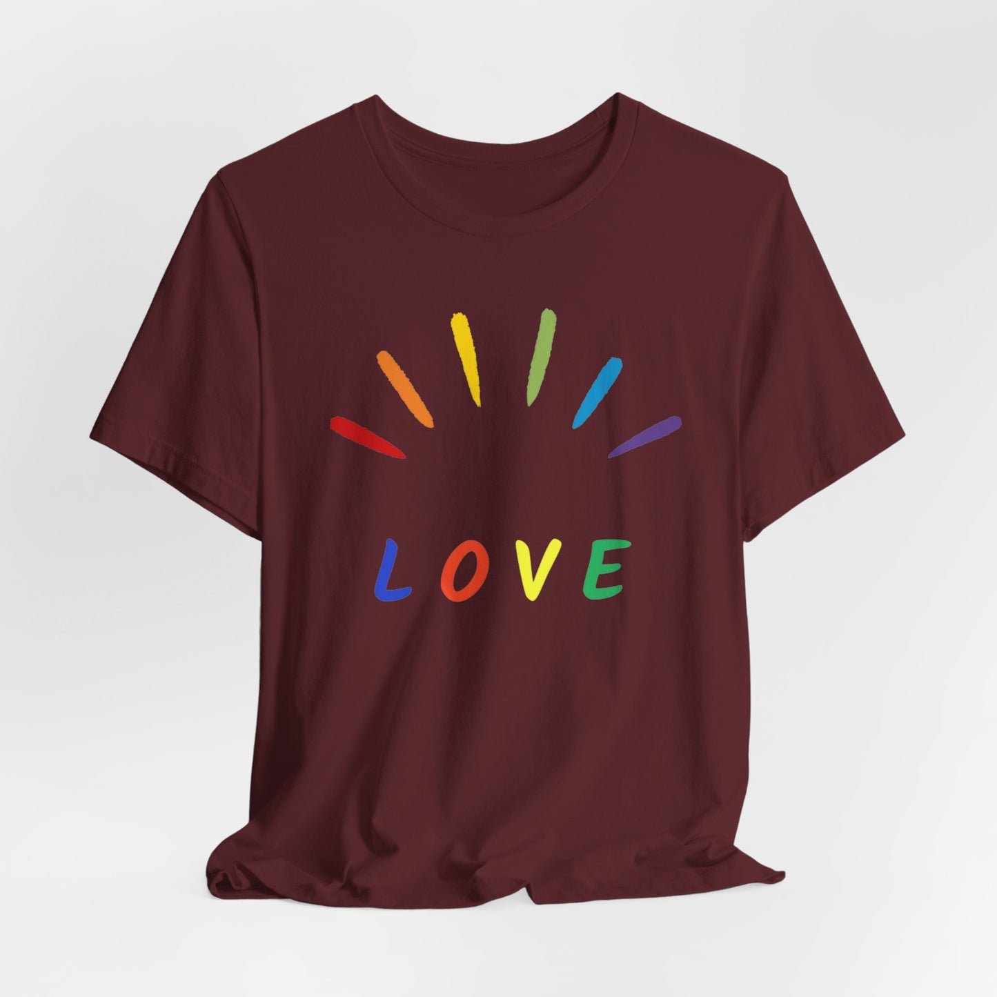Love Unisex Jersey Short Sleeve Tee