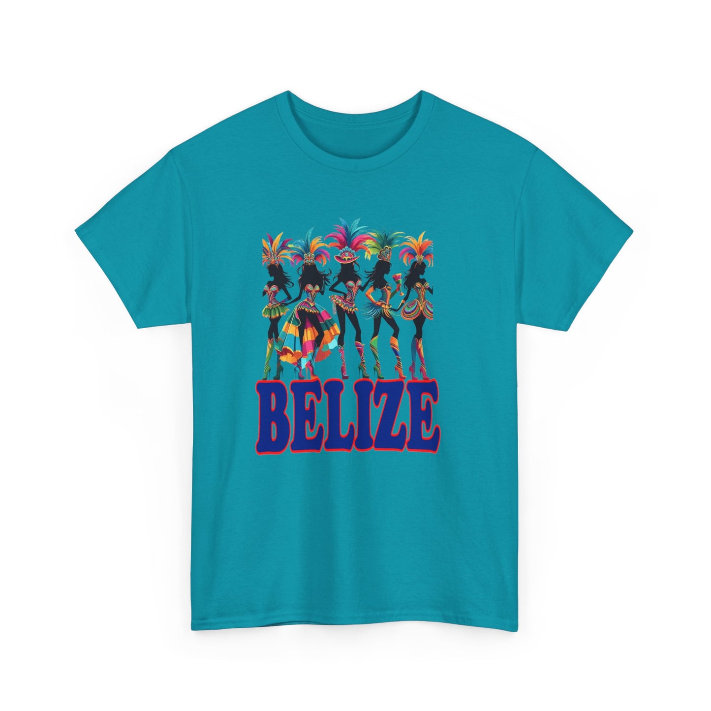 Belize Carnival Vibes Unisex Heavy Cotton Tee